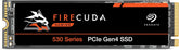Seagate ZP2000GM3A013 FireCuda 530 2TB M.2 PCIe Gen4 ×4 NVMe 1.4 SSD