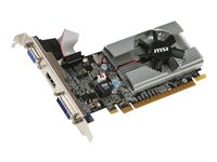 MSI N210-MD1G/D3 - Graphics card - GF 210 - 1 GB GDDR3 - PCIe 2.0 x16 low profile - DVI, D-Sub, HDMI