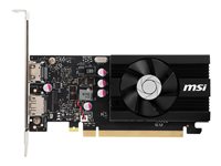 MSI GeForce GT 1030 4GD4 LP OC - Graphics card - GF GT 1030 - 4 GB DDR4 - PCI Express 3.0 x16 (x4 mode) low profile - HDMI, DisplayPort