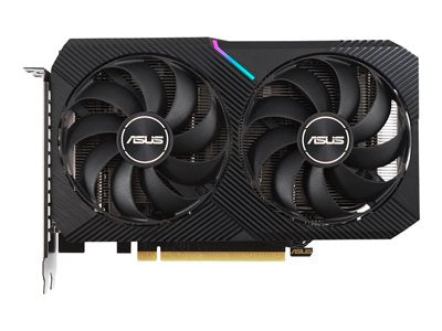 ASUS Dual GeForce RTX 3050 - OC Edition - graphics card - GF RTX 3050 - 8 GB GDDR6 - PCIe 4.0 - HDMI, DisplayPort