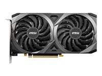 MSI GeForce RTX 3050 VENTUS 2X 8G OC - Graphics card - GF RTX 3050 - 8 GB GDDR6 - PCIe 4.0 x8 - HDMI, 3 x DisplayPort