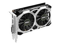 MSI GeForce GTX 1630 VENTUS XS 4G OC - Graphics card - NVIDIA GeForce GTX 1630 - 4 GB GDDR6 - PCIe 3.0 x16 - DVI, HDMI, DisplayPort