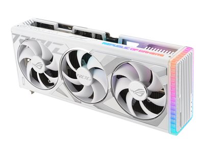 ASUS ROG Strix GeForce RTX 4090 - OC Edition - graphics card - NVIDIA GeForce RTX 4090 - 24 GB GDDR6X - PCIe 4.0 - 2 x HDMI, 3 x DisplayPort - white