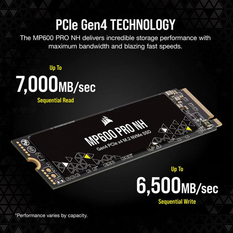 Corsair MP600 PRO NH 8TB M.2 2280 PCI-Express 4.0 x4 3D TLC CSSD-F8000GBMP600PNH