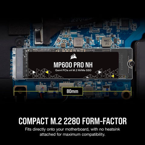 Corsair MP600 PRO NH 8TB M.2 2280 PCI-Express 4.0 x4 3D TLC CSSD-F8000GBMP600PNH