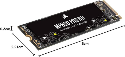 Corsair MP600 PRO NH 8TB M.2 2280 PCI-Express 4.0 x4 3D TLC CSSD-F8000GBMP600PNH