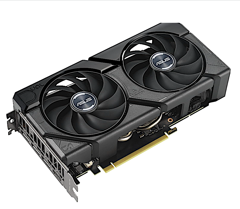 ASUS DUAL GeForce RTX 4060 EVO 8GB - OC Edition - graphics card - GeForce RTX 4060 - 8 GB GDDR6 - PCIe 4.0 - HDMI, 3 x DisplayPort