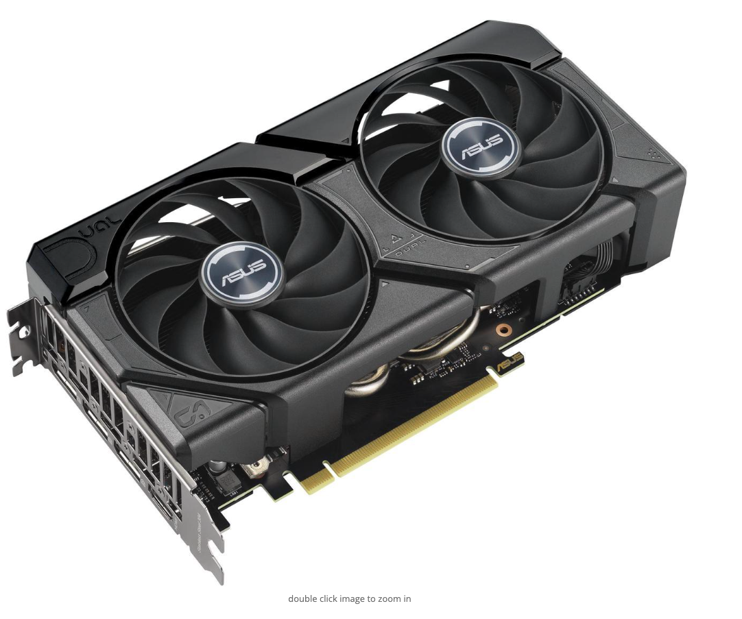 ASUS Dual GeForce RTX 4070 SUPER EVO 12GB - OC Edition - graphics card - GeForce RTX 4070 Super - 12 GB GDDR6X - PCIe 4.0 - HDMI, 3 x DisplayPort