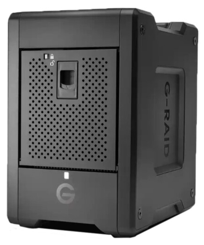 G-RAID SHUTTLE 4 SDPH34H-024T-NBAAB 24TB USB 3.2/Thunderbolt 3 Desktop External Drive