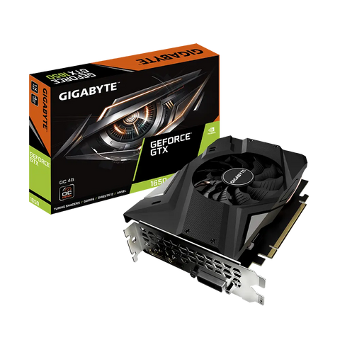 Gigabyte NVIDIA GeForce GTX 1650 D6 OC 4G (rev. 4.0) 4 GB GDDR6 SDRAM 128-bit PCI Express 3.0 Graphics Card