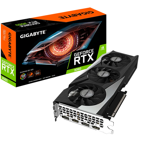 Gigabyte NVIDIA GeForce RTX 3060 GAMING OC 12G (rev. 2.0) 12 GB GDDR6 SDRAM 192-bit PCI Express 4.0 x16 Graphics Card