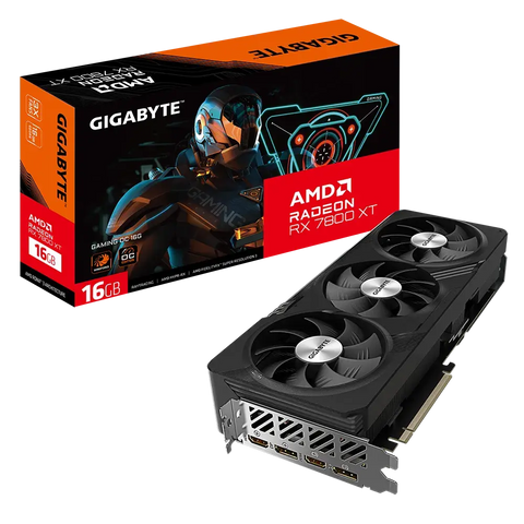 Gigabyte AMD Radeon RX 7800 XT GAMING OC 16G 16 GB GDDR6 SDRAM 256-bit PCI Express 4.0 Graphics Card