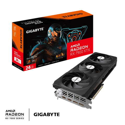 Gigabyte AMD Radeon RX 7900 XTX GAMING OC 24G 24 GB GDDR6 SDRAM 384-bit PCI Express 4.0 Graphics Card