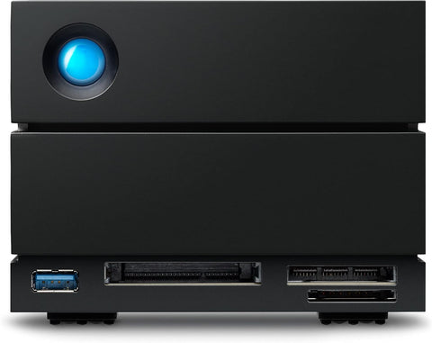 LaCie 2big Dock STLG40000400 40TB Thunderbolt 4 External Desktop Drive