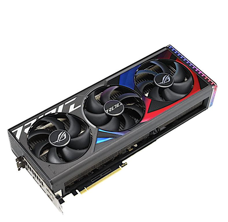 ASUS ROG Strix GeForce RTX 4080 SUPER 16GB - Graphics card - NVIDIA GeForce RTX 4080 SUPER - 16 GB GDDR6X - PCIe 4.0 - 2 x HDMI, 3 x DisplayPort