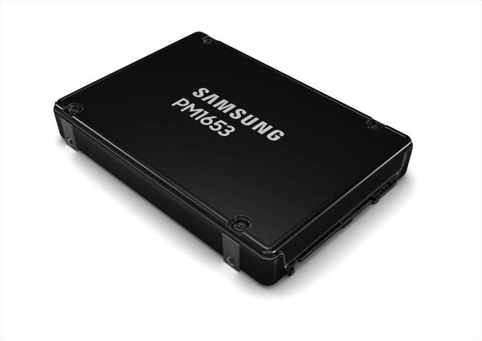 SAMSUNG MZILG7T6HBLA-00A07 PM1653 7.68TB 2.5" SAS SSD