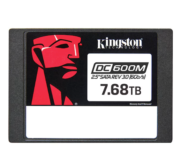 Kingston SEDC600M/7680G 7.68TB DC600M (Mixed-Use) 2.5" Enterprise SATA SSD