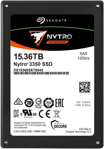 Seagate XS15360SE70045 Nytro 3000 15.36TB 2.5" SAS SSD