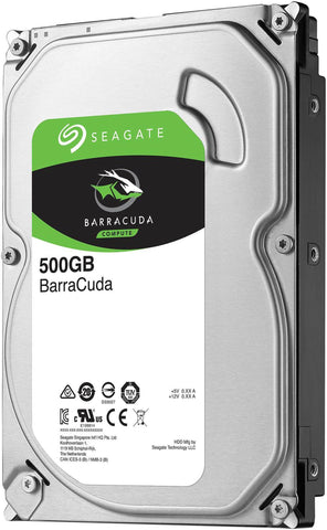 Seagate BarraCuda ST500DM009 500GB 3.5" 7200RPM 32MB Cache SATA III Hard Disk Drive(HDD)