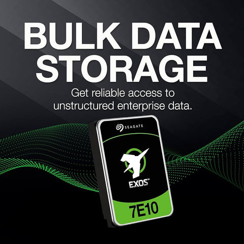 Seagate Exos 7E10 ST10000NM002B 10TB 3.5" 7200RPM 256MB Cache SATA HDD