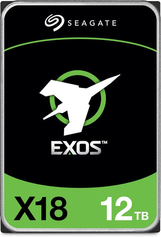 Seagate Exos X18 ST12000NM000J 12TB 3.5" 7200RPM 256MB Cache SATA HDD