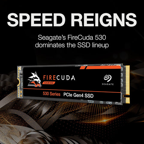 Seagate ZP1000GM3A013 FireCuda 530 1TB M.2 PCIe Gen4 ×4 NVMe 1.4 SSD