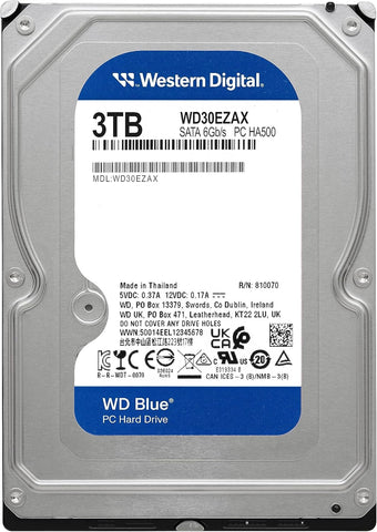 WD BLUE WD30EZAX 3TB 3.5" 5400RPM 256MB Cache SATA HDD
