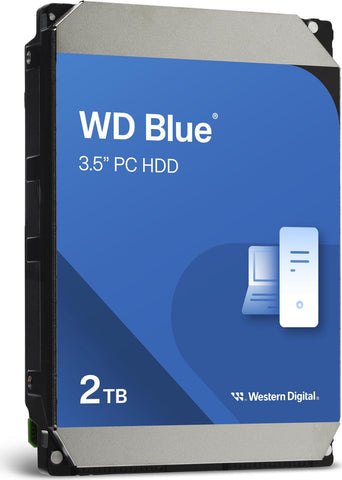 WD BLUE WD20EARZ 2TB 3.5" 5400RPM 64MB Cache SATA HDD