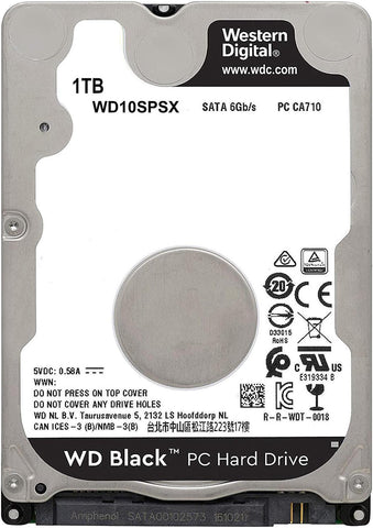 WD Black WD2500LPLX 250GB 2.5" 7200RPM 32MB Cache SATA HDD