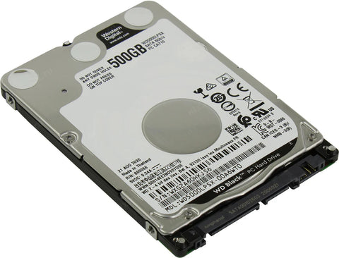 WD Black WD5000LPSX 500GB 2.5" 7200RPM 64MB Cache SATA HDD