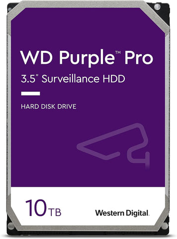 WD PURPLE PRO SURVEILLANCE WD101PURP 10TB 3.5" 7200RPM 256MB Cache SATA HDD