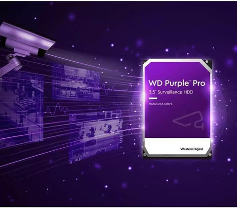 WD PURPLE PRO SURVEILLANCE WD8001PURP 8TB 3.5" 7200RPM 256MB Cache SATA HDD