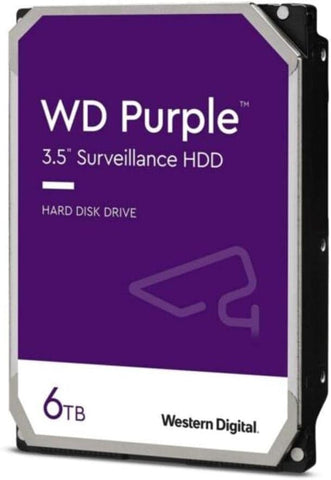 WD PURPLE SURVEILLANCE WD63PURZ 6TB 3.5" 5400RPM 256MB Cache SATA HDD