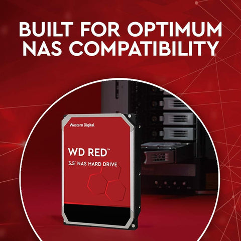 WD RED NAS WD60EFAX 6TB 3.5" 5400RPM 256MB Cache SATA HDD