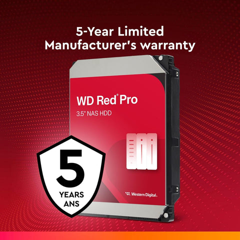 WD RED PRO NAS WD121KFBX 12TB 3.5" 7200RPM 256MB Cache SATA HDD