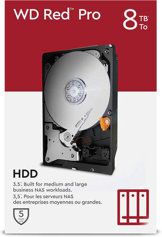 WD RED PRO NAS WD8003FFBX 8TB 3.5" 7200RPM 256MB Cache SATA HDD