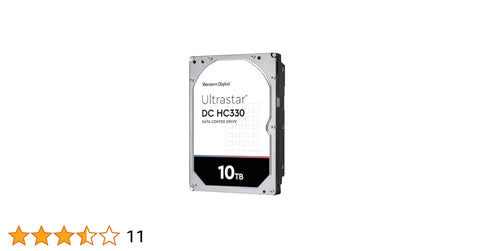 WD ULTRASTAR DC HC300-SERIES WUS721010ALE6L4 10TB 3.5" 7200RPM 256MB Cache SATA HDD