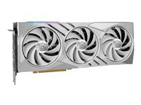 MSI GeForce RTX 4060 Ti GAMING X SLIM WHITE 16G - Graphics card - GeForce RTX 4060 Ti - 16 GB GDDR6 - PCIe 4.0 x8 - HDMI, 3 x DisplayPort - white