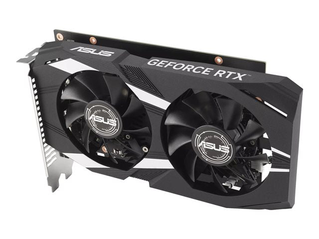 ASUS Dual GeForce RTX 3050 6GB - OC Edition - graphics card - GF RTX 3050 - 6 GB GDDR6 - PCIe 4.0 - DVI, HDMI, DisplayPort