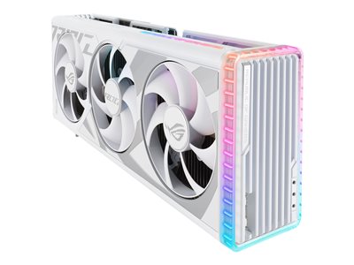 ASUS ROG Strix GeForce RTX 4090 24GB - White Edition - graphics card - NVIDIA GeForce RTX 4090 - 24 GB GDDR6X - PCIe 4.0 - 2 x HDMI, 3 x DisplayPort - white