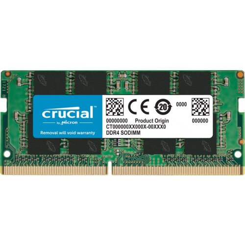 Crucial CT32G4SFD832A 32GB DDR4-3200 2Rx8 1.2V SODIMM Memory Module