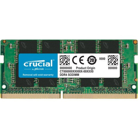 Crucial CT32G4SFD832A 32GB DDR4-3200 2Rx8 1.2V SODIMM Memory Module